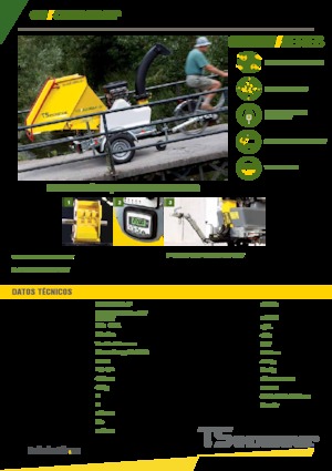 Tocătoare de lemn TS-Industrie Cougar 18 P