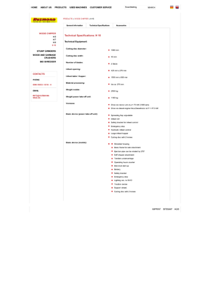 Tocătoare de lemn Husmann H 10 M 3