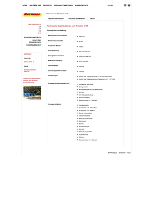Tocătoare de lemn Husmann H 10 M 3