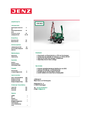 Tocătoare de lemn Jenz HEM 540 Z