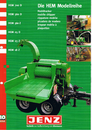 Tocătoare de lemn Jenz HEM 18 Z