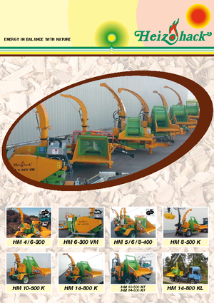 Tocătoare de lemn Heizohack HM 4-300