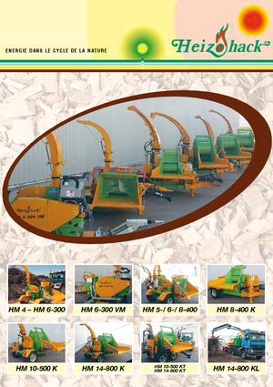 Tocătoare de lemn Heizohack HM 4-300