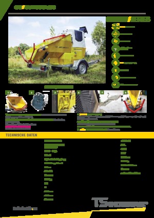 Tocătoare de lemn TS-Industrie Jaguar 45 DS