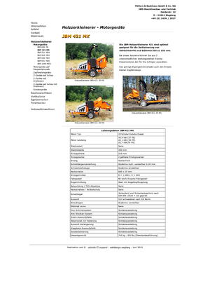 Tocătoare de lemn JBM JBM 421 MX 23