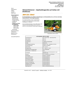 Tocătoare de lemn JBM JBM 521 ZDAX