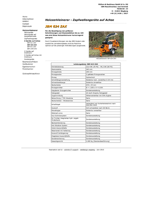 Tocătoare de lemn JBM JBM 624 ZAX