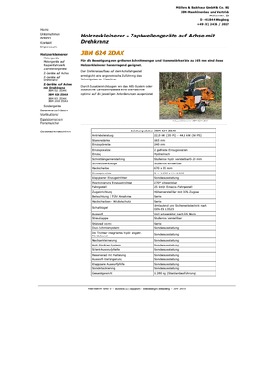 Tocătoare de lemn JBM JBM 624 ZDAX