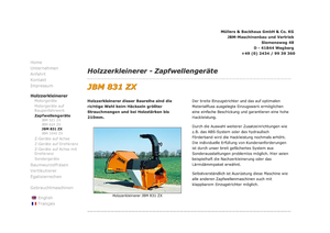 Tocătoare de lemn JBM JBM 831 ZX