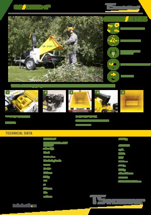 Tocătoare de lemn TS-Industrie LYNX 14 P
