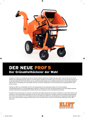 Tocătoare de lemn Eliet Prof 5 B