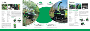Tocătoare de lemn Green Mech Quad-Trak 160