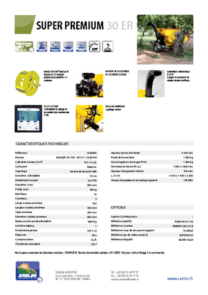 Tocătoare de lemn TS-Industrie Super Premium 30 ER