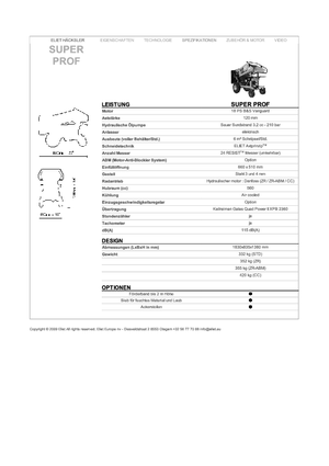 Tocătoare de lemn Eliet Super Prof 2000