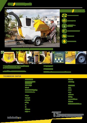 Tocătoare de lemn TS-Industrie Tiger 25 D