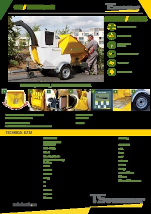 Tocătoare de lemn TS-Industrie Tiger 25 D