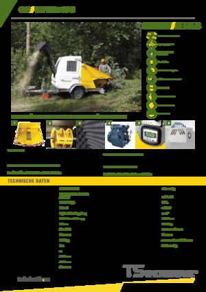 Tocătoare de lemn TS-Industrie Viper 50 DS