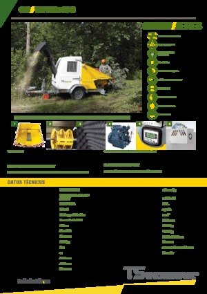 Tocătoare de lemn TS-Industrie Viper 50 DS