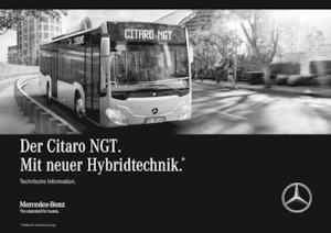 Autobuze urbane Mercedes-Benz Citaro NGT