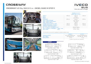 Autobuze urbane Iveco Crossway LE City 13m