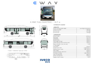 Autobuze urbane Iveco E-way 10,7 m