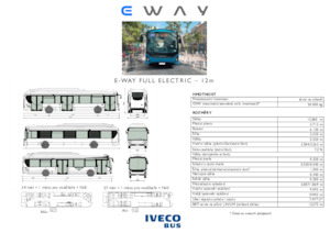 Autobuze urbane Iveco E-way 12 m