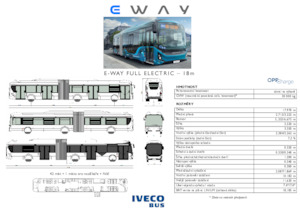 Autobuze urbane Iveco E-way 18 m