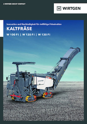 Freze de asfalt Wirtgen W 120 Fi