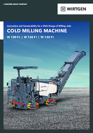 Freze de asfalt Wirtgen W 120 Fi