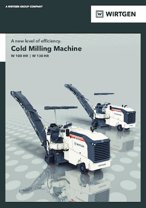 Freze de asfalt Wirtgen W 100 HR