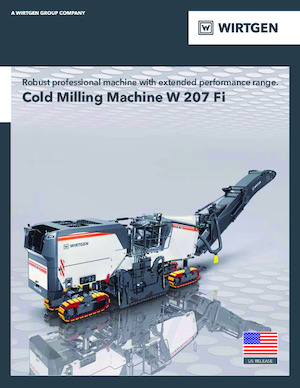 Freze de asfalt Wirtgen W 207 Fi
