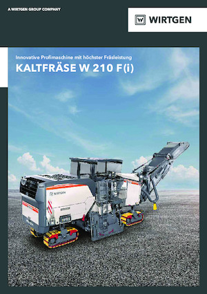 Freze de asfalt Wirtgen W 210 Fi