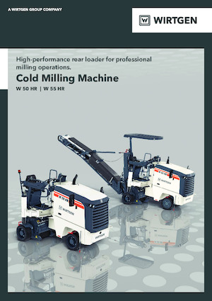 Freze de asfalt Wirtgen W 50 HR