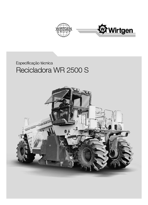 Reciclatoare rutiere la rece Wirtgen WR 2500 S