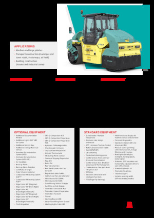 Cilindri compactori în tandem Ammann ARP 95 C