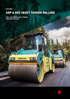 Cilindri compactori în tandem Ammann ARP 95 K