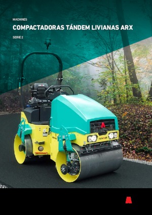 Cilindri compactori în tandem Ammann ARX 16 C T4f