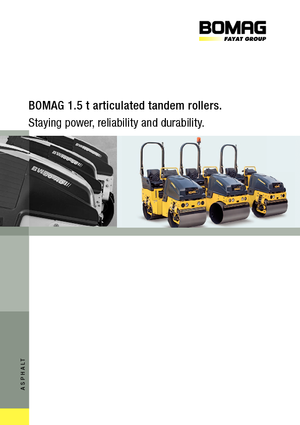 Cilindri compactori în tandem Bomag BW 100 ACM-5