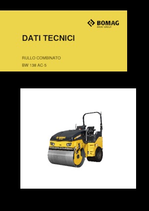Cilindri compactori în tandem Bomag BW 138 AC-5