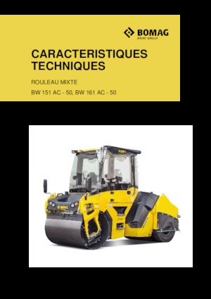 Cilindri compactori în tandem Bomag BW 151 AC-50