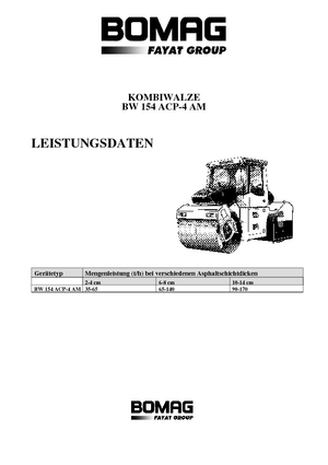 Cilindri compactori în tandem Bomag BW 154 ACP-4 AM