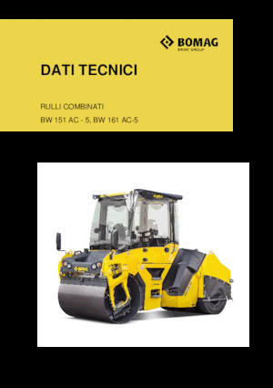 Cilindri compactori în tandem Bomag BW 151 AC-5