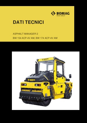 Cilindri compactori în tandem Bomag BW 174 ACP-4 AM
