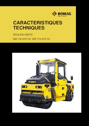 Cilindri compactori în tandem Bomag BW 174 ACP-4