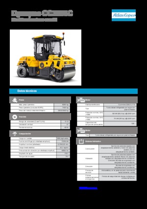 Cilindri compactori în tandem Dynapac CC 2200 C