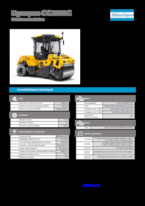 Cilindri compactori în tandem Dynapac CC 2200 C