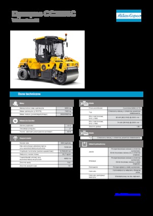 Cilindri compactori în tandem Dynapac CC 2200 C