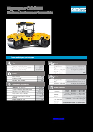 Cilindri compactori în tandem Dynapac CC 4200 C VI