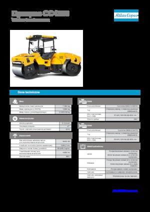 Cilindri compactori în tandem Dynapac CC 4200 C VI