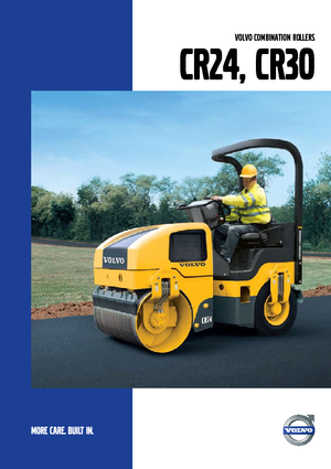 Cilindri compactori în tandem Volvo CR24